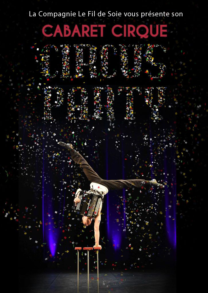 AFFICHE circus party site